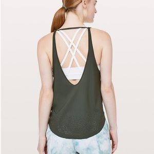 New in stores! Lululemon Olive Tank Size 8